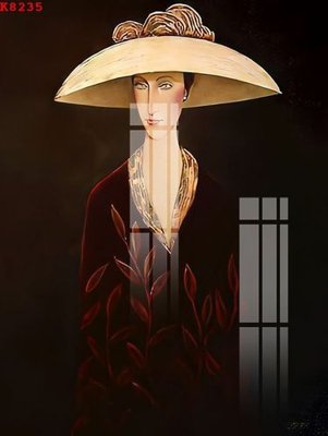 File in mica File gốc in tranh tổng hợp K8235 (bản gốc) làm vách ngăn