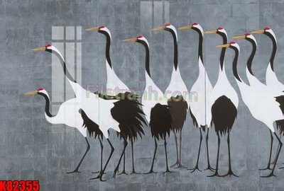 File in trần File tranh gốc tổng hợp K82355 (file gốc) phong thủy