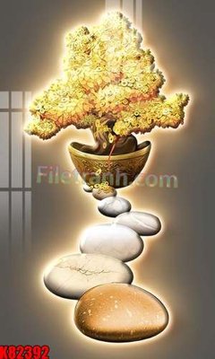 File in lụa File tranh gốc tổng hợp K82392 (phong cảnh) File tranh gốc tổng hợp K82392