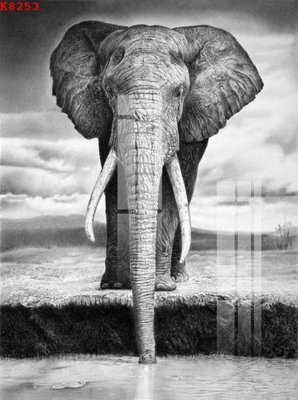 File gốc File gốc in tranh tổng hợp K8253 (in lụa) tranh mã đáo