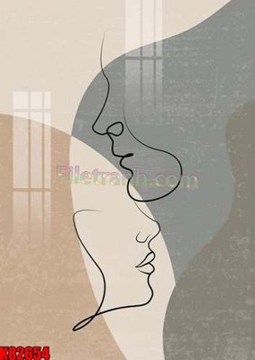 Download file gốc File tranh gốc tổng hợp K82654 (in mica) trang trí