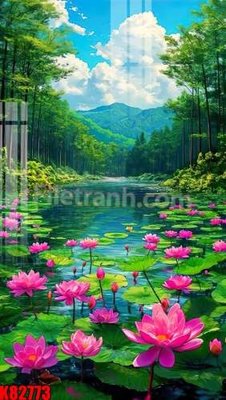 Download file gốc File tranh gốc tổng hợp K82773 (in lụa) cao cấp