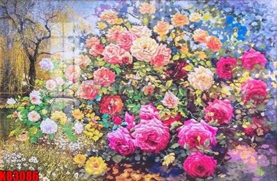 File gốc File tranh gốc tổng hợp K83086 (in tráng gương) ốp tường