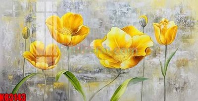 File gốc File tranh gốc tổng hợp K83143 (in lụa) tranh mã đáo