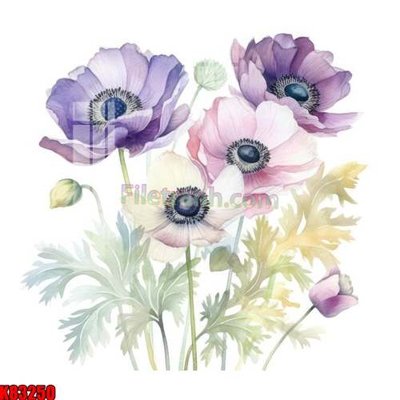 File tranh in tráng gương File tranh gốc tổng hợp K83250 (siêu nét)