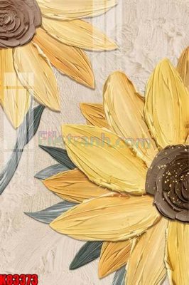 File in mica File tranh gốc tổng hợp K83373 (bản gốc) làm vách ngăn