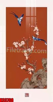 File gốc in tráng gương File tranh gốc tổng hợp K83768 chi tiết