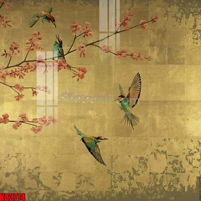 File in trần File tranh gốc tổng hợp K83774 (file gốc) phong thủy