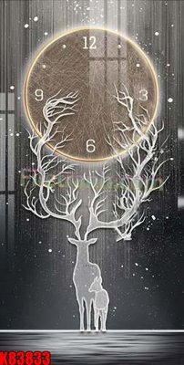 File tranh in tráng gương File tranh gốc tổng hợp K83833 (siêu nét)