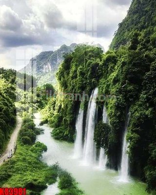 File tranh in tráng gương File tranh gốc tổng hợp K83981 (siêu nét)