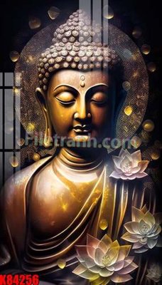 Download file gốc File tranh gốc tổng hợp K84256 (in lụa) tranh 3D