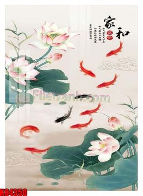 File gốc File tranh gốc tổng hợp K84350 (in lụa) tranh thuận buồm