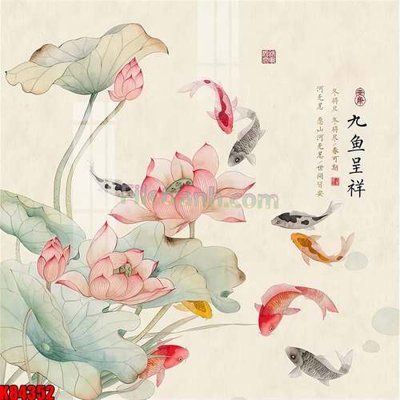 File gốc File tranh gốc tổng hợp K84352 (in ấn) màu sắc trung thực