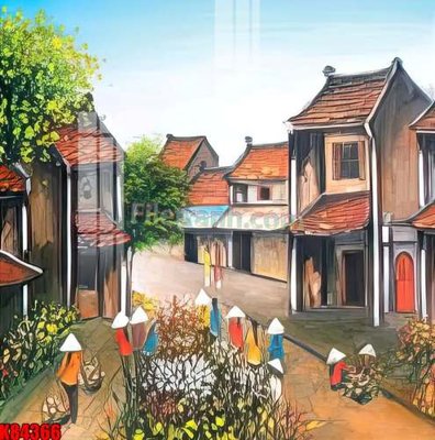 Download file gốc File tranh gốc tổng hợp K84366 (in lụa) hoa lá