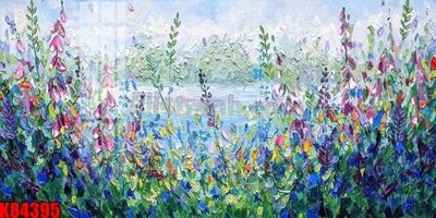 File in mica File tranh gốc tổng hợp K84395 (bản gốc) làm vách ngăn