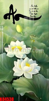 File gốc File tranh gốc tổng hợp K84538 (in tráng gương) ốp tường