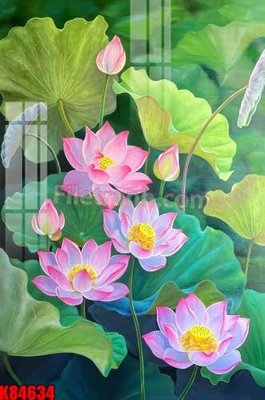 File gốc File tranh gốc tổng hợp K84634 (in tráng gương) sang trọng