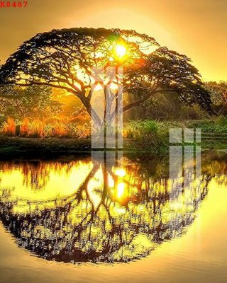 File tranh PSD File gốc in tranh tổng hợp K8487 chất lượng cao