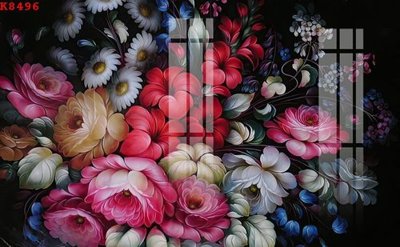 File PSD File gốc in tranh tổng hợp K8496 (nguyên gốc) chất lượng cao