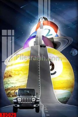 File PSD File tranh gốc tổng hợp K85029 (chất lượng in ấn)