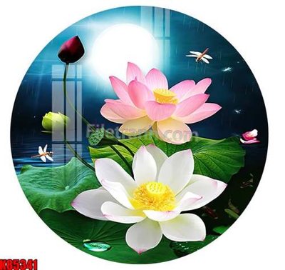 File PSD File tranh gốc tổng hợp K85341 (chất lượng in ấn)