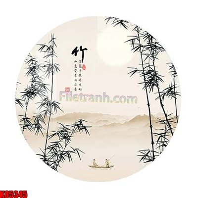 Tải file gốc in lụa File tranh gốc tổng hợp K85345 siêu nét