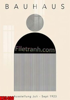 File tranh File tranh gốc tổng hợp K85490 (gốc) phong cách tối giản