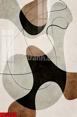 File gốc File tranh gốc tổng hợp K85533 (in tráng gương) ốp tường