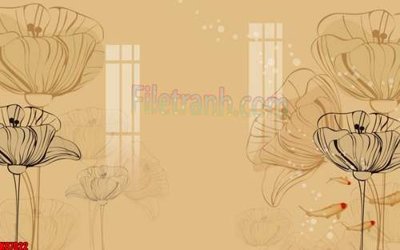 File gốc File gốc in tranh tổng hợp tường nền K87022 (PNG) nền trong suốt