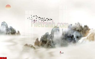 Tải file File gốc in tranh tổng hợp tường nền K87048 (gốc) làm file quảng cáo