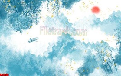 File in ấn File gốc in tranh tổng hợp tường nền K87060 chuyên nghiệp