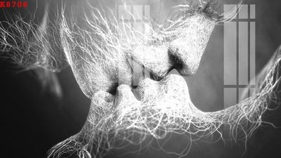 File tranh PSD File gốc in tranh tổng hợp K8708 chất lượng cao