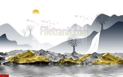 File in lụa File gốc in tranh tổng hợp tường nền K87088 (hoa văn) File gốc in tranh tổng hợp tường nền K87088