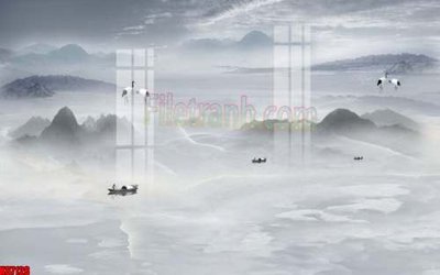 File tranh File gốc in tranh tổng hợp tường nền K87128 (gốc) in backlit film