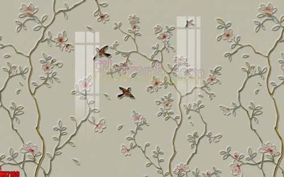 File ảnh File gốc in tranh tổng hợp tường nền K87169 (gốc) in PP, decal