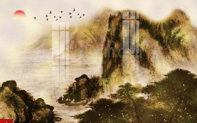 File tranh in mica File gốc in tranh tổng hợp tường nền K87191 (độ phân giải cao)