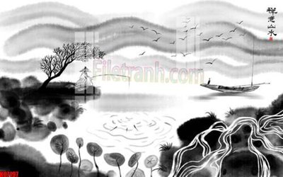 File tranh File gốc in tranh tổng hợp tường nền K87197 (ảnh gốc) độc quyền