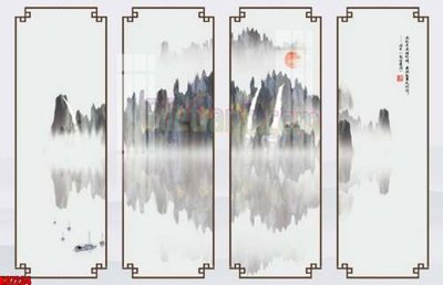 File in mica File gốc in tranh tổng hợp tường nền K87234 (bản gốc) sắc sảo