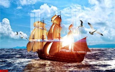 Tải file File gốc in tranh tổng hợp tường nền K87235 (gốc) in nhanh