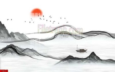 File gốc File gốc in tranh tổng hợp tường nền K87246 (in mica) làm bảng hiệu