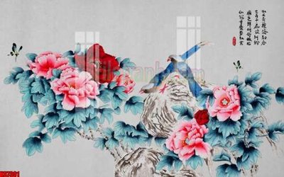 File gốc File gốc in tranh tổng hợp tường nền K87301 (in mica) cắt laser