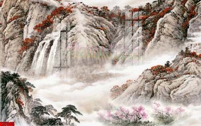 File ảnh gốc File gốc in tranh tổng hợp tường nền K87305 (chuyên in mica)