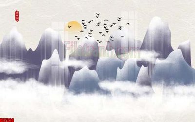 Tải file gốc File gốc in tranh tổng hợp tường nền K87338 (in khổ lớn) quảng cáo