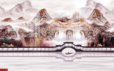 File gốc File gốc in tranh tổng hợp tường nền K87347 (in 3D) cho trang trí