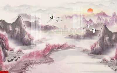 Tải file File gốc in tranh tổng hợp tường nền K87392 (gốc) làm file in ấn