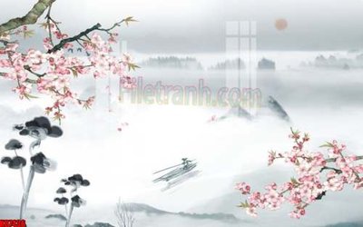 File gốc File gốc in tranh tổng hợp tường nền K87436 (in mica) làm bảng hiệu