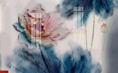 File in trần File gốc in tranh tổng hợp tường nền K87455 (bản gốc) bầu trời