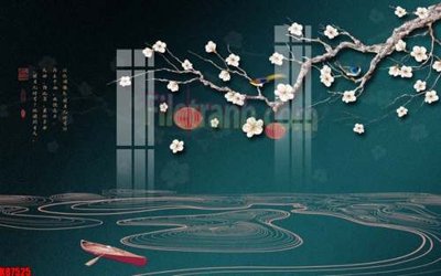 Download file gốc File gốc in tranh tổng hợp tường nền K87525 (dùng cho in ấn)