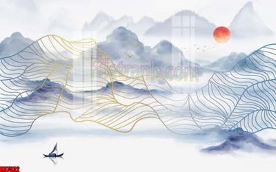 Tệp tin gốc File gốc in tranh tổng hợp tường nền K87532 (dùng cho in ấn) chuyên nghiệp