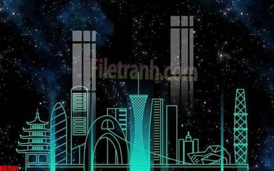 Tải file File gốc in tranh tổng hợp tường nền K87551 (gốc) làm file quảng cáo